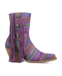 Dingo Women's Chili Pepper Leather Booties