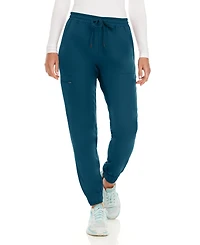 Medichic Women's Seven Pocket Cargo Scrub Pants Joggers with 4-Way Stretch