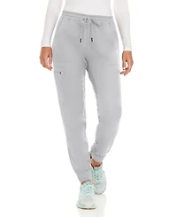 Medichic Women's Seven Pocket Cargo Scrub Pants Joggers with 4-Way Stretch