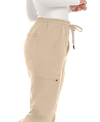 Medichic Women's Seven Pocket Cargo Scrub Pants Joggers with 4-Way Stretch