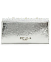 Betsey Johnson Flap Sparkler Crossbody Bag