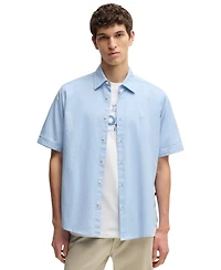 Boss by Hugo Men's Oxford Cotton Regular-Fit Shirt