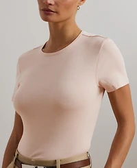 Lauren Ralph Stretch Knit T-Shirt, Regular & Petite