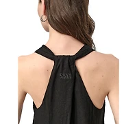 Dkny Jeans Women's V-Neck Racerback Swing Dress