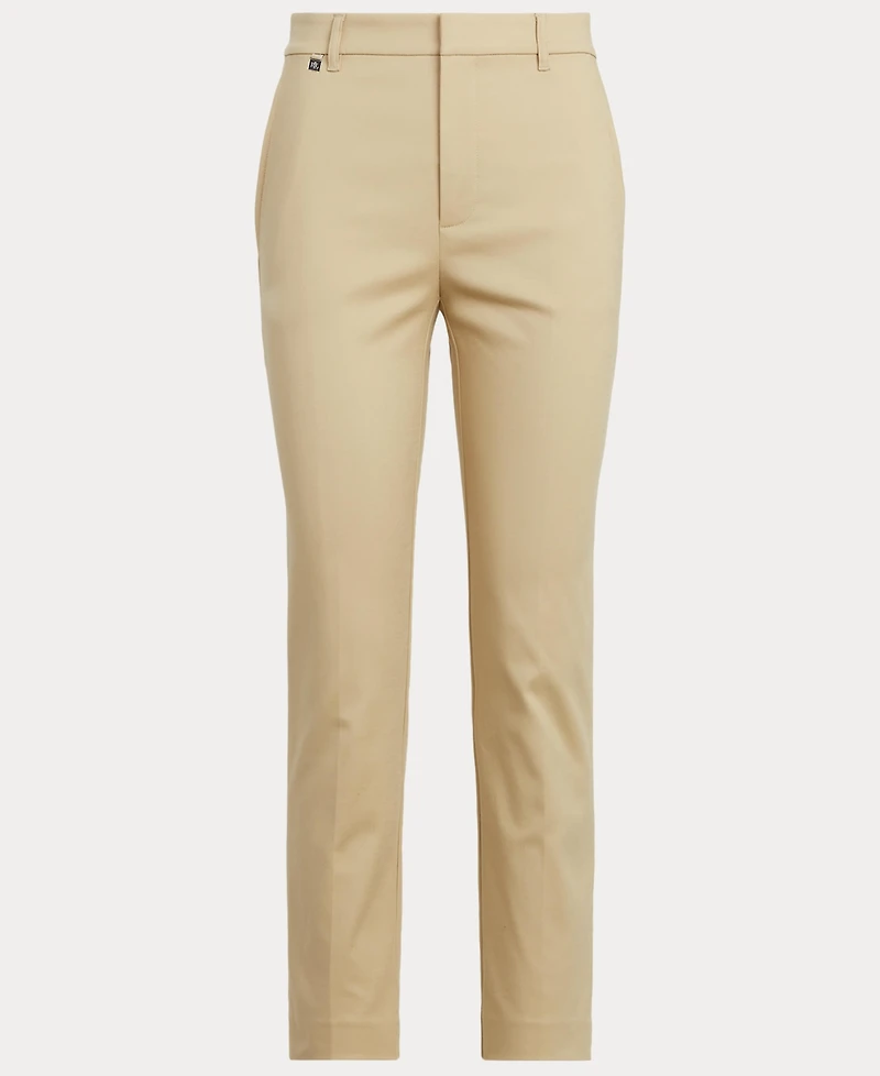Lauren Ralph Double-Faced Stretch Cotton Pant