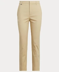 Lauren Ralph Double-Faced Stretch Cotton Pant