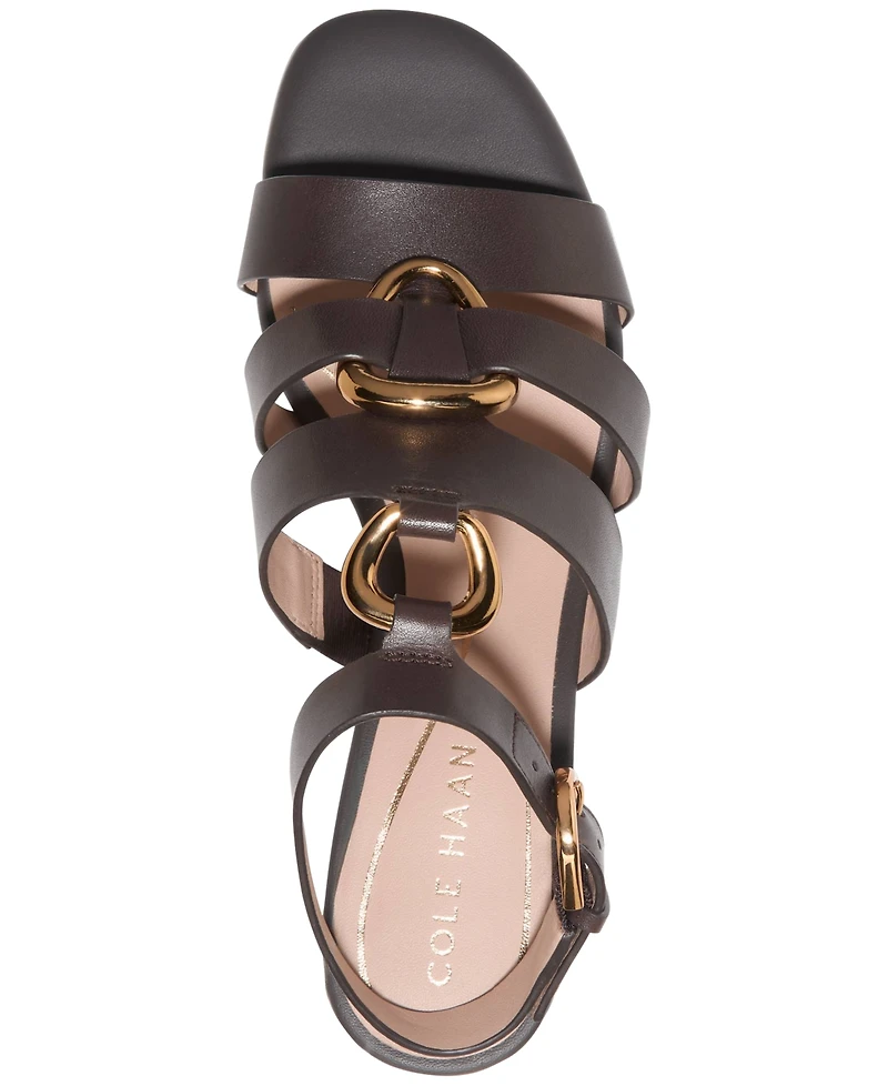 Cole Haan Women's Lyanna Link Ankle-Strap Dress Sandals