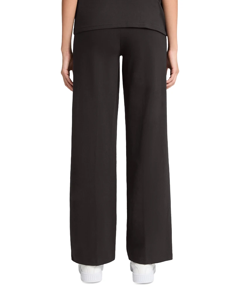 Puma Women's Essential Logo Mid-Rise Full-Length Pants