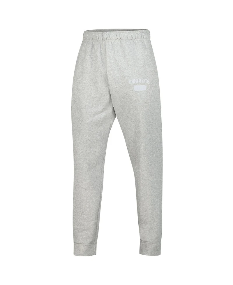 Nike Men's Heathered Gray Ohio State Buckeyes Saturday Fleece Pants