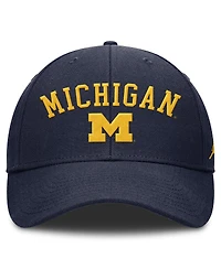Jordan Men's Navy Michigan Wolverines Rise Adjustable Hat