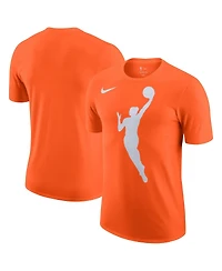 Nike Men's and Women's Brilliant Orange Wnba Logo Woman T-Shirt