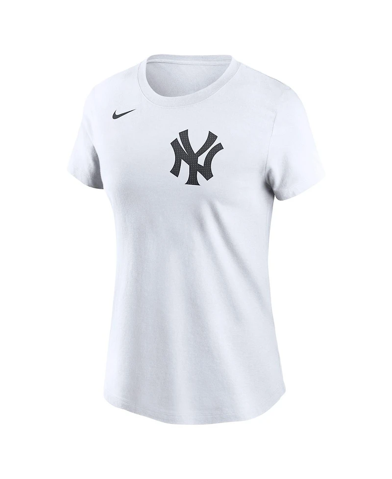 Nike Women's Juan Soto White New York Yankees Fuse Name Number T-Shirt