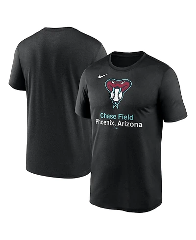 Nike Men's Black Arizona Diamondbacks Stadium Legend Performance T-Shirt