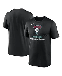 Nike Men's Black Arizona Diamondbacks Stadium Legend Performance T-Shirt