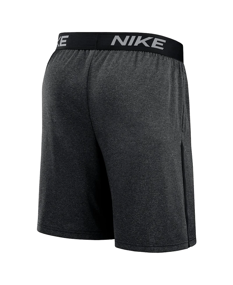 Nike Men's Black New York Mets Authentic Collection Performance Knit Shorts