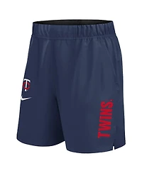 Nike Men's Navy Minnesota Twins Woven Victory Performance Shorts