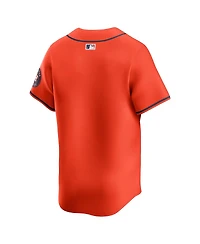 Nike Men's Orange Houston Astros Alternate Limited Jersey