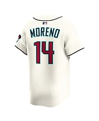Nike Men's Gabriel Moreno Cream Arizona Diamondbacks Alternate Limited Player Jersey