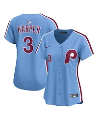 Nike Women's Bryce Harper Light Blue Philadelphia Phillies Alternate Limited Player Jersey