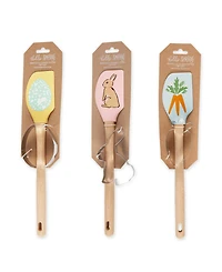 Design Imports Hop Into Spring Spatula 3-Piece Cookie Cutter Gift Set