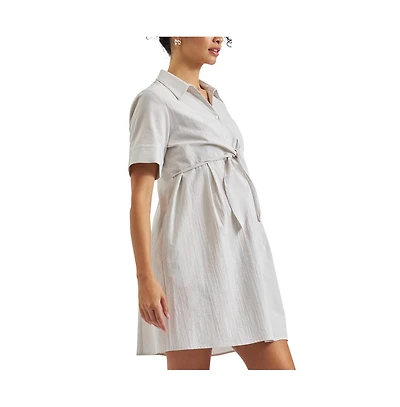 Ripe Maternity Bronte Tie Up Dress