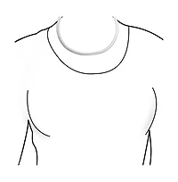 Bling Jewelry Wide Herringbone Flat Snake Flexible Chain Necklace for Silver Tone 20 Inch