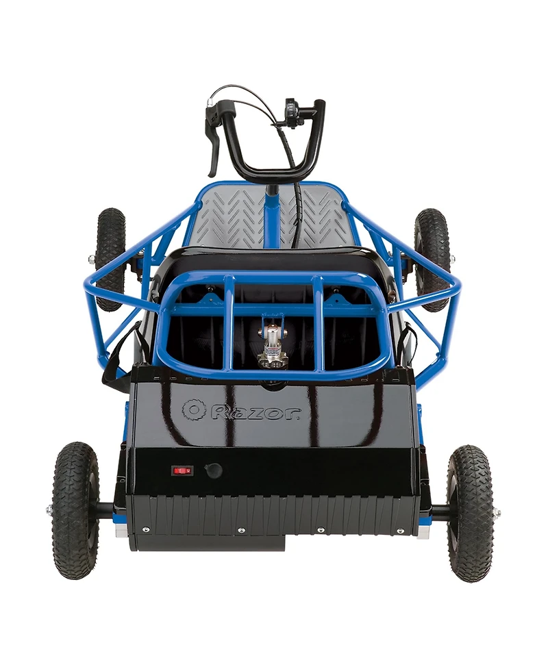 Razor Vintage Single Rider Electric Kart Dune Buggy for Ages 8 and Up, Blue