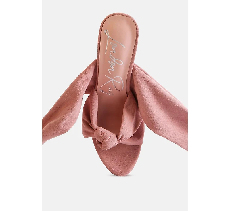 Bauble High Heeled Lace Up Sandals