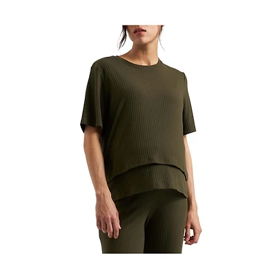 Ripe Maternity Mike Rib Nursing Top
