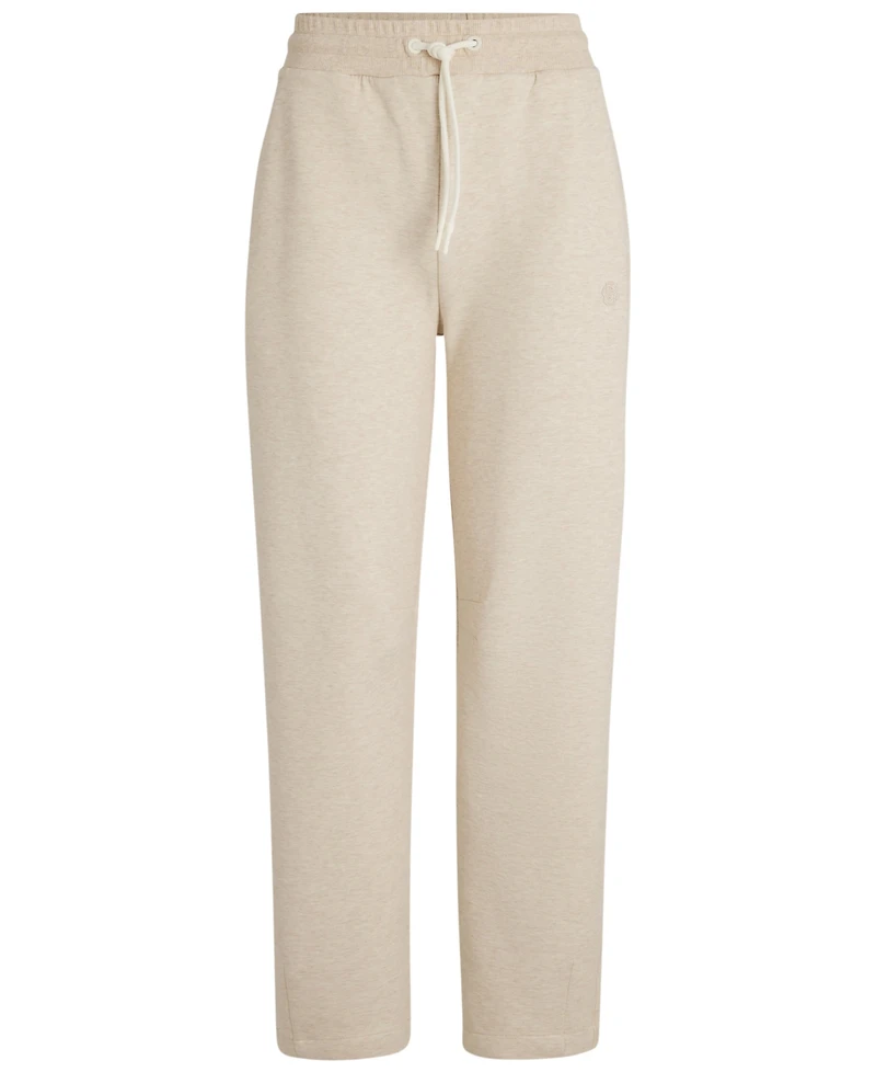 Boss by Hugo Women's Cropped Cotton-Blend Tracksuit Pants