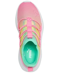Puma Little Kids Soft Ride One4All Slip-On Fade Casual Sneakers from Finish Line