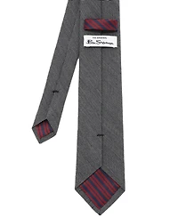 Ben Sherman Men's Textured Silk Tie
