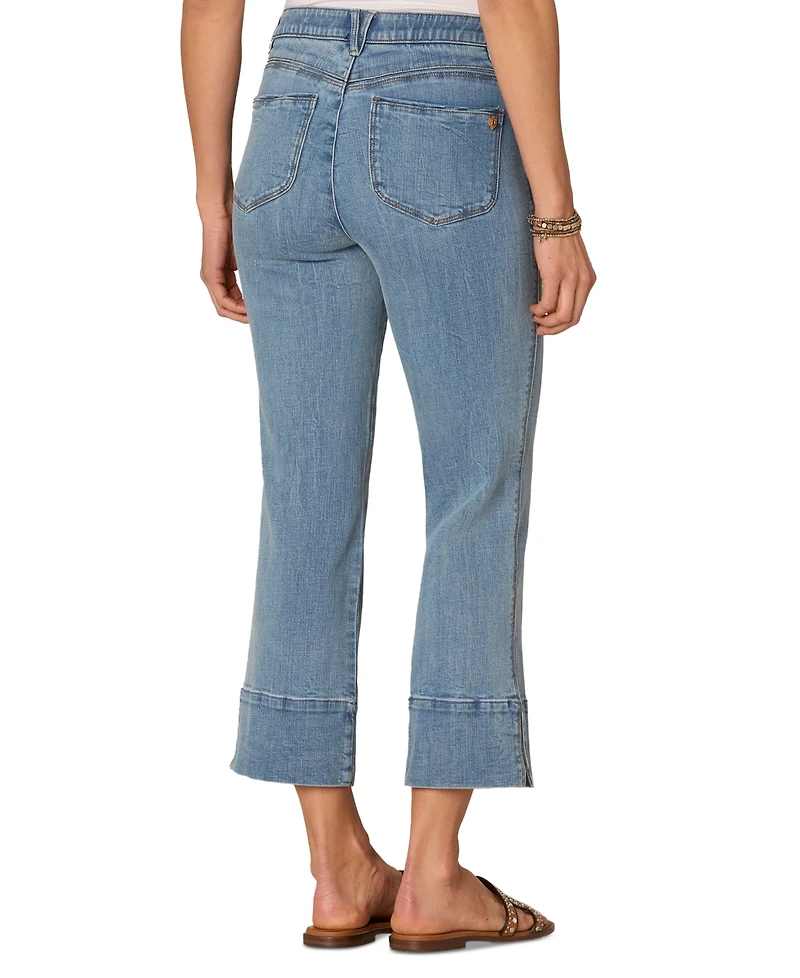 Democracy Women's "Ab" Solution High-Rise Kick-Flare Jeans