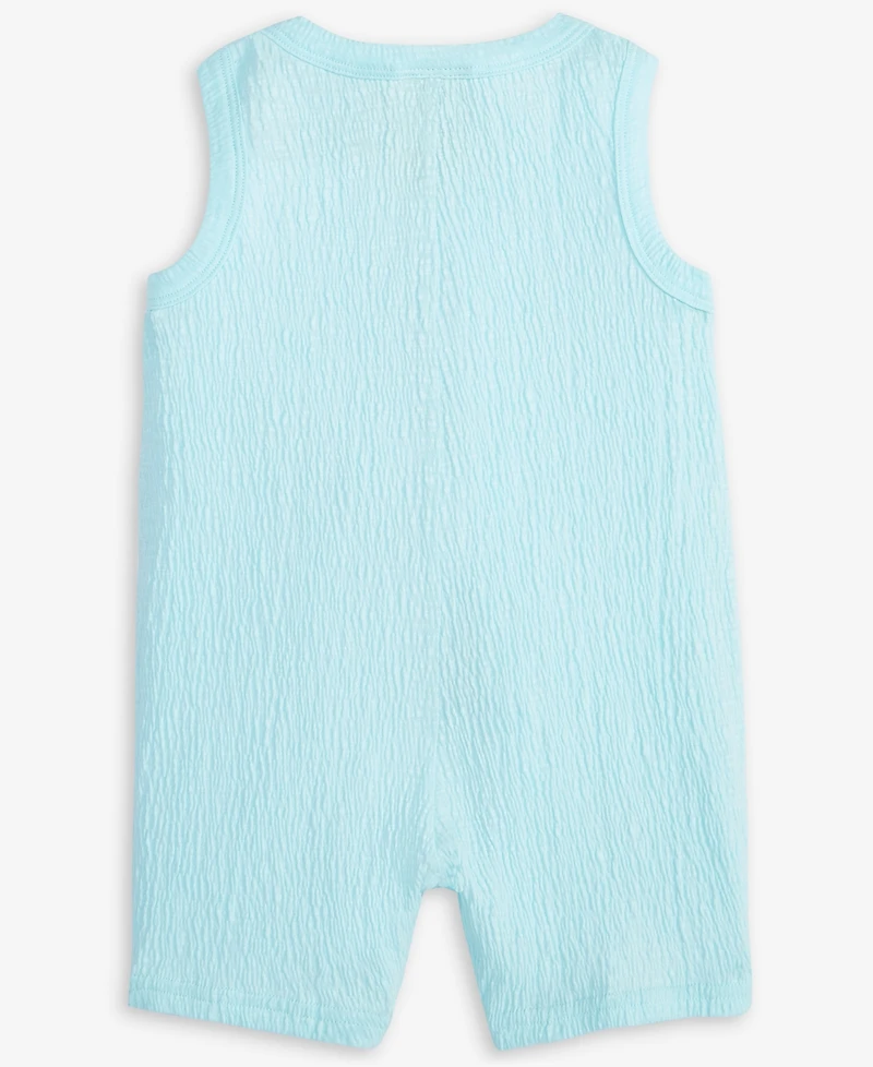First Impressions Baby Boys Knit Gauze Sunsuit, Exclusively at Macy's