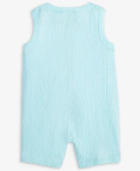 First Impressions Baby Boys Knit Gauze Sunsuit, Exclusively at Macy's