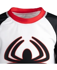 Avengers Toddler Boys Rash Guard Swim Shirt