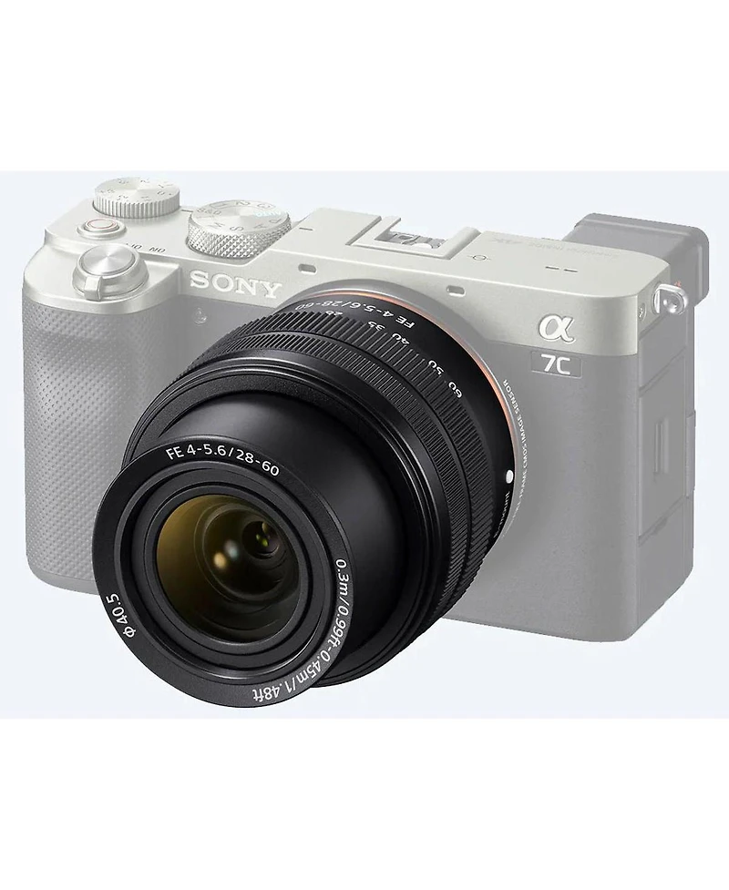 Sony Alpha Fe 28-60mm f/4-5.6 Full-Frame E-mount Zoom Lens