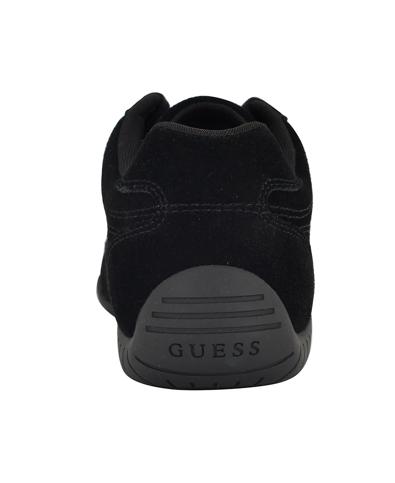 Guess Women's Gabiey Low Profile Suede Lace-Up Sneakers