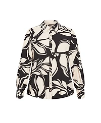 City Chic Plus Size Rosabella Print Shirt