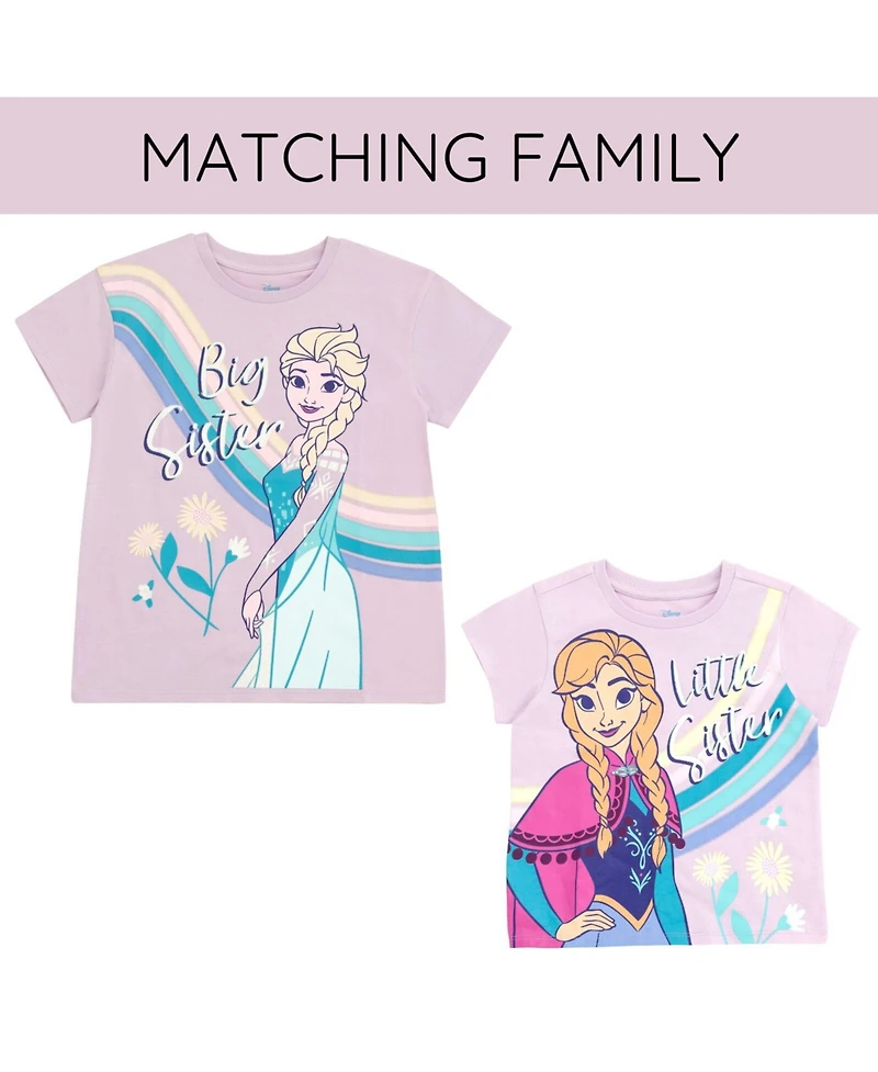 Frozen Little Girls Disney Minnie Mouse Mickey Matching Family T-Shirt