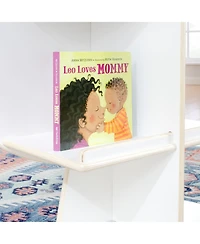 Guidecraft EdQ Reading Tree - Natural: Wooden Standing Bookshelf for Kids', Book Rack for Toys and School Supplies in Homeschool