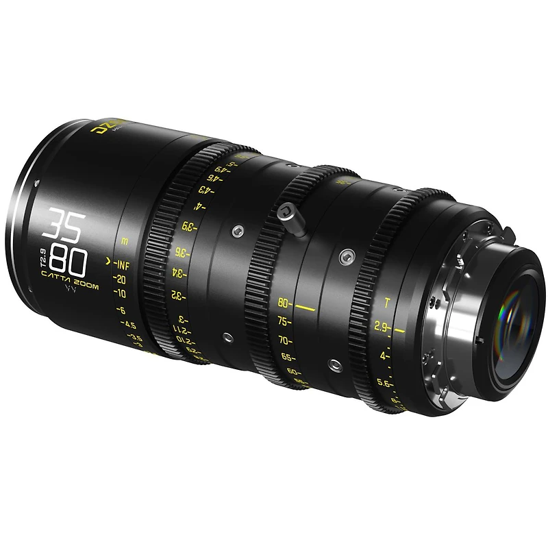 Dzofilm Catta Ace 35-80mm T2.9 Cine Lens for Pl Mount and Canon Ef, Black