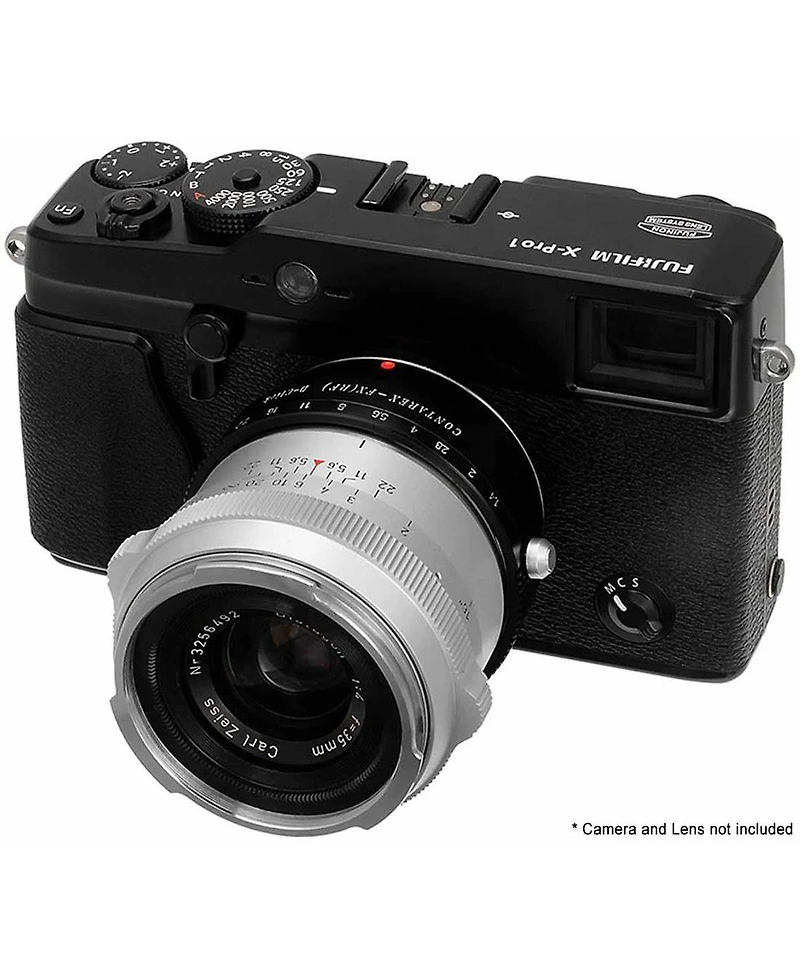 Fotodiox Mount Adapter with De-Clicked Aperture Control Dial for Contarex Lens to Fujifilm X-Mount Camera