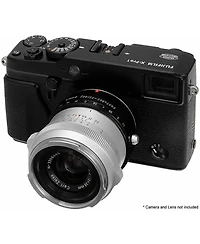 Fotodiox Mount Adapter with De-Clicked Aperture Control Dial for Contarex Lens to Fujifilm X-Mount Camera