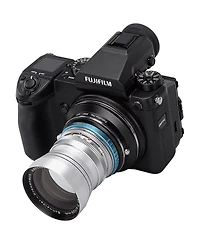 Fotodiox Pro Lens Mount Double Adapter for Voigtlander Bessamatic / Ultramatic Mount Slr & Canon Eos (EF / Ef-s) D/Slr Lenses to Fujifilm G-Mount Gfx