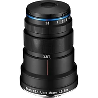 Venus Laowa 25mm f/2.8 2.5-5x Ultra-Macro Lens with Laowa 60mm f/2.8 2x Ultra-Macro Lens for Canon Ef