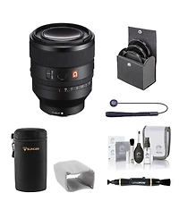 Sony Fe 50mm f/1.2 G Master Lens, Bundle with 72mm Filter Kit, Lens Case, Lens Cleaner, Cleaning Kit, Lens Cap Tether