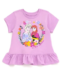 Frozen Girls Disney Cars Lion King Super Kitties Winnie the Pooh 2 Pack T-Shirts
