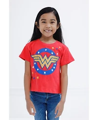 Justice League Girls Dc Comics Wonder Woman T-Shirt