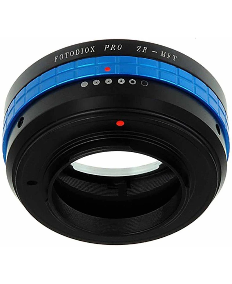 Fotodiox Mount Adapter with Aperture Control Dial for Mamiya Ze Lens to Micro Four Thirds Mirrorless Camera